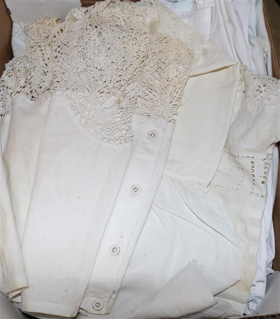 Victorian white wear camisole, chemise etc.